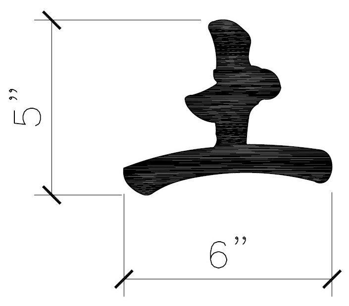 CAD of the earth character medallion
