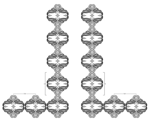 L Shape (Left + Right pair)